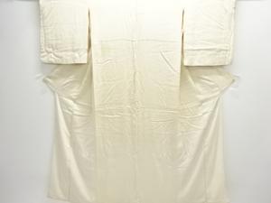 アンティーク　白錦紗中着